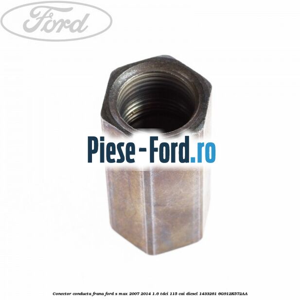 Conector conducta frana Ford S-Max 2007-2014 1.6 TDCi 115 cai diesel