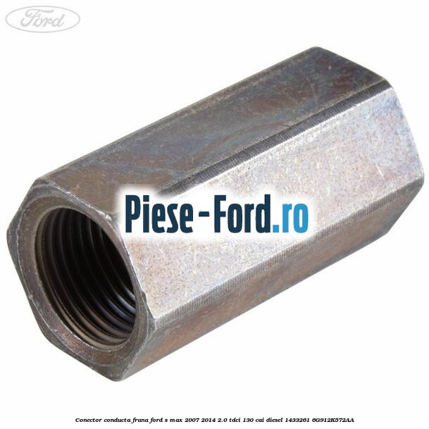 Conector conducta frana Ford S-Max 2007-2014 2.0 TDCi 130 cai diesel #297997AF38