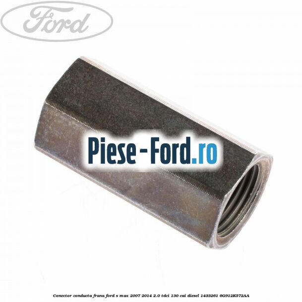 Conector conducta frana Ford S-Max 2007-2014 2.0 TDCi 130 cai diesel #297997AF38