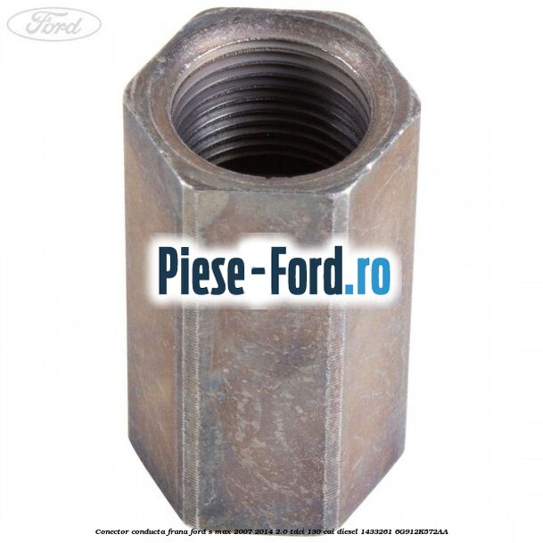 Conector conducta frana Ford S-Max 2007-2014 2.0 TDCi 130 cai diesel #297997AF38