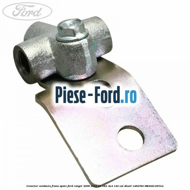 Conector conducta frana spate Ford Ranger 2006-2012 2.5 TDCi 4x4 143 cai #2F327C5DC6