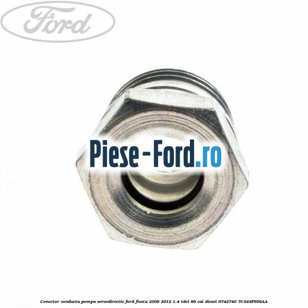 Conector conducta pompa servodirectie Ford Fiesta 2008-2012 1.4 TDCi 68 cai diesel #6EA0DEB49A