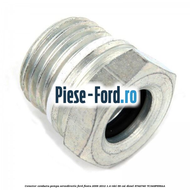 Conector conducta pompa servodirectie Ford Fiesta 2008-2012 1.4 TDCi 68 cai diesel #6EA0DEB49A