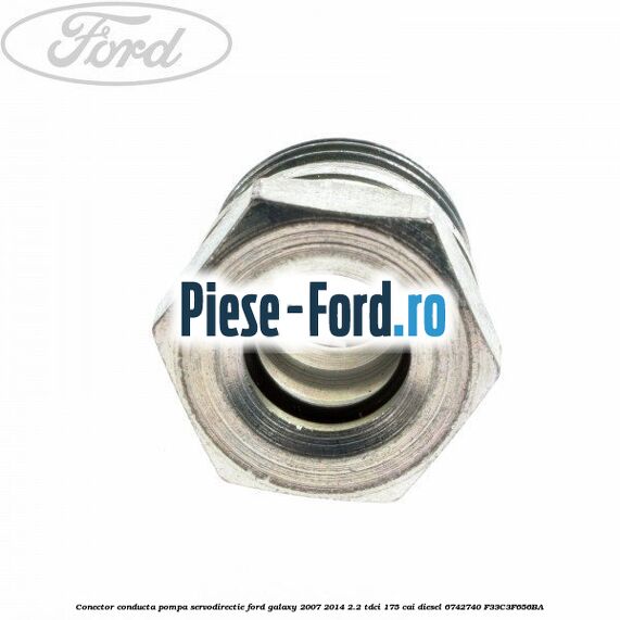 Conector conducta pompa servodirectie Ford Galaxy 2007-2014 2.2 TDCi 175 cai diesel