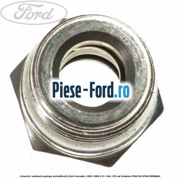 Conector conducta pompa servodirectie Ford Mondeo 1993-1996 2.5 i 24V 170 cai benzina #F66704F7EE