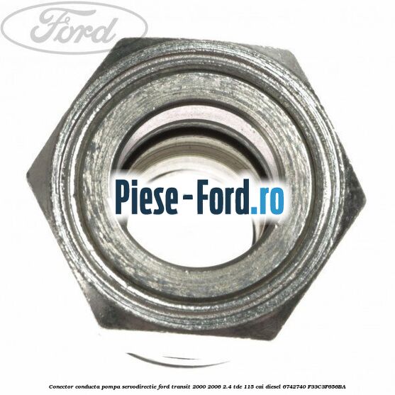 Conector conducta pompa servodirectie Ford Transit 2000-2006 2.4 TDE 115 cai diesel #98A61A9C37
