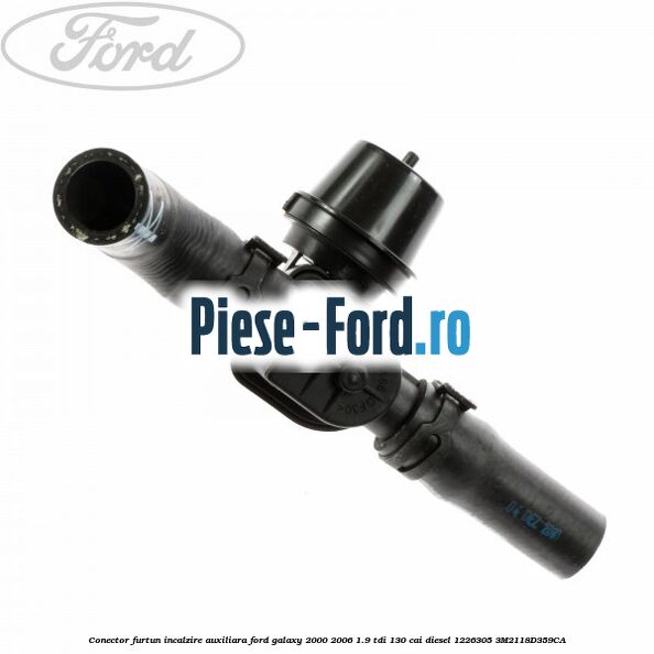 Conector furtun incalzire auxiliara Ford Galaxy 2000-2006 1.9 TDI 130 cai diesel #6848CEF03C