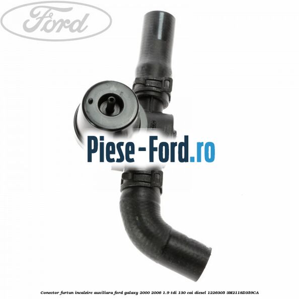Conector furtun incalzire auxiliara Ford Galaxy 2000-2006 1.9 TDI 130 cai diesel #6848CEF03C
