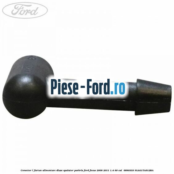Conector L furtun alimentare diuze spalator parbriz Ford Focus 2008-2011 1.4 80 cai #7AAD9F048C Conector L furtun alimentare diuze spalator parbriz Ford Focus 2008-2011 1.4 80 cai #7AAD9F048C