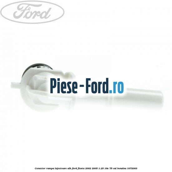 Conector rampa injectoare alb Ford Fiesta 2002-2005 1.25 16V 75 cai benzina #BFF7C37548