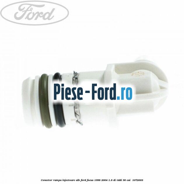 Conector rampa injectoare alb Ford Focus 1998-2004 1.8 DI/TDDi 90 cai  #C6DAC239D2