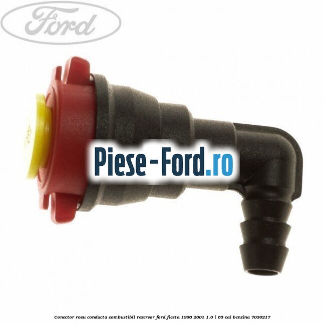Conector rosu conducta combustibil rezervor Ford Fiesta 1996-2001 1.0 i 65 cai benzina