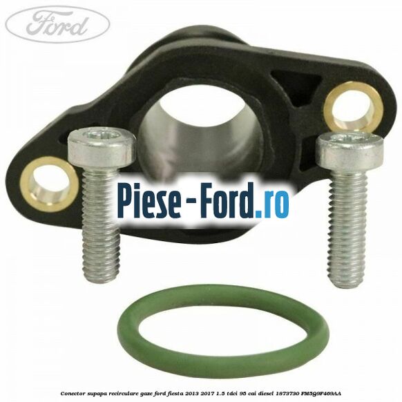 Conector supapa recirculare gaze Ford Fiesta 2013-2017 1.5 TDCi 95 cai diesel