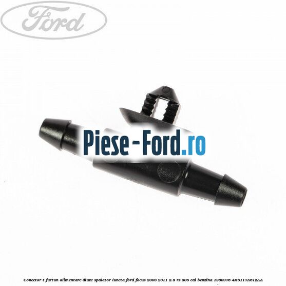 Conector L furtun alimentare diuze spalator parbriz Ford Focus 2008-2011 2.5 RS 305 cai benzina