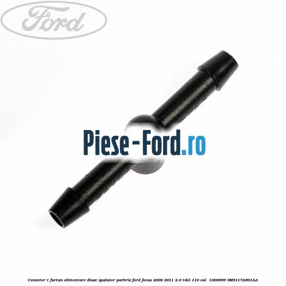 Conector T furtun alimentare diuze spalator parbriz Ford Focus 2008-2011 2.0 TDCi 110 cai  #4284C942D5