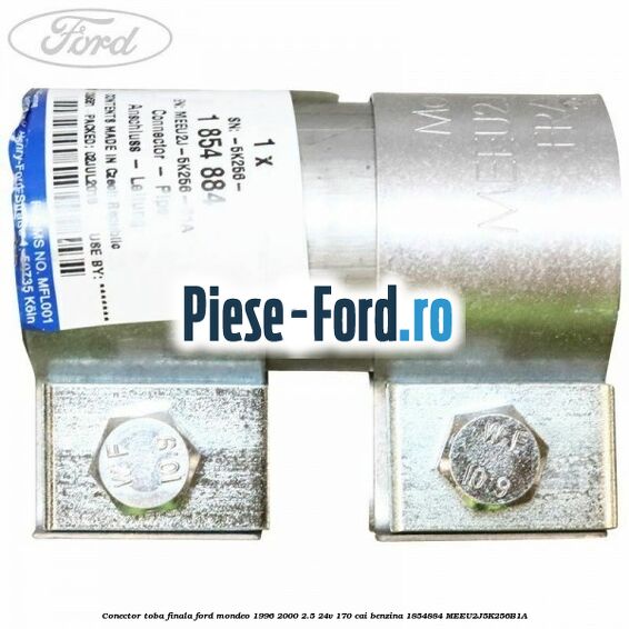 Conector toba finala Ford Mondeo 1996-2000 2.5 24V 170 cai benzina #741E92B75B
