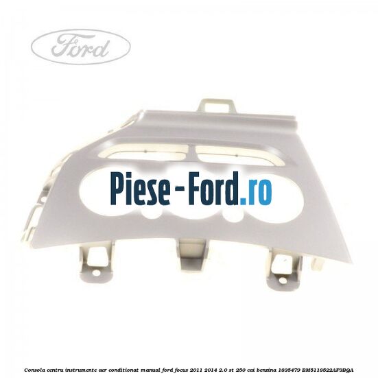 Consola centru instrumente aer conditionat manual Ford Focus 2011-2014 2.0 ST 250 cai benzina