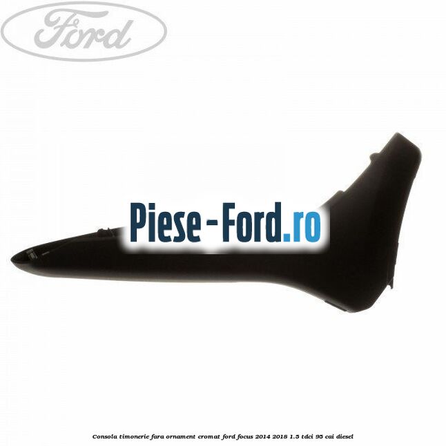 Consola timonerie, fara ornament cromat Ford Focus 2014-2018 1.5 TDCi 95 cai diesel