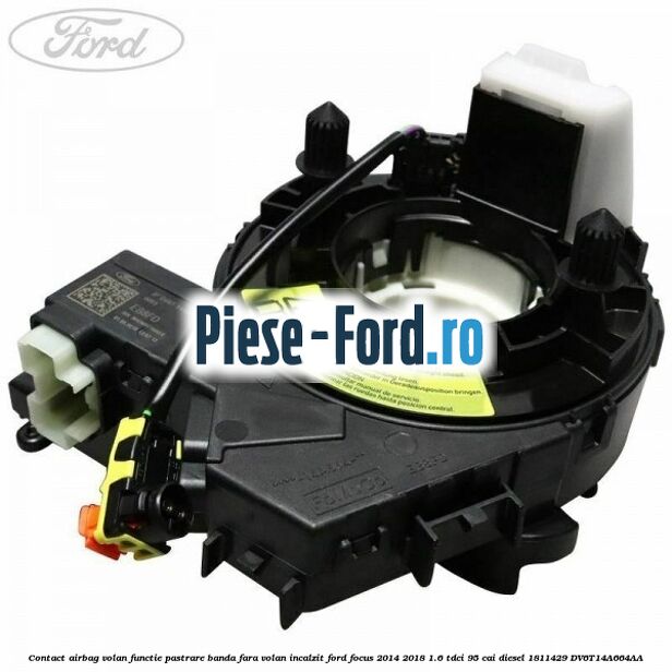Contact airbag volan, functie pastrare banda Ford Focus 2014-2018 1.6 TDCi 95 cai diesel