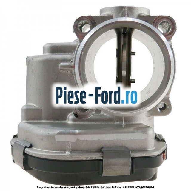 Corp clapeta acceleratie Ford Galaxy 2007-2014 1.6 TDCi 115 cai  #5672B06633