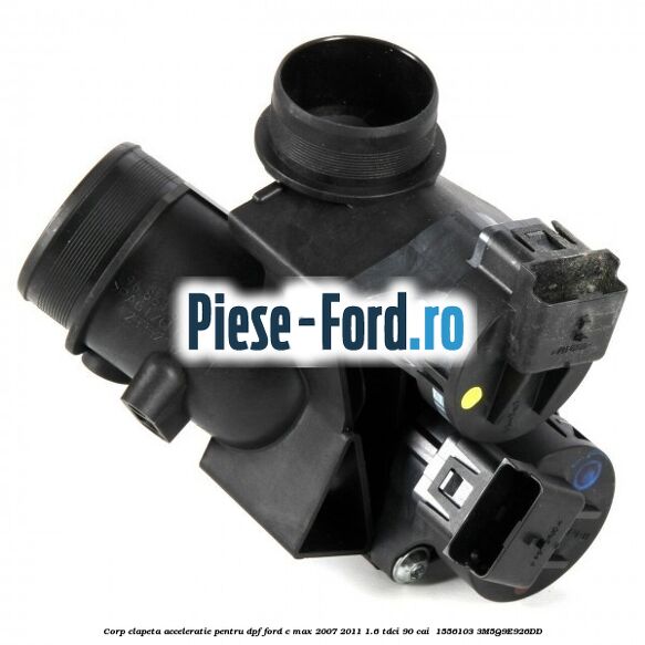Corp clapeta acceleratie pentru DPF Ford C-Max 2007-2011 1.6 TDCi 90 cai  #448A3044B9