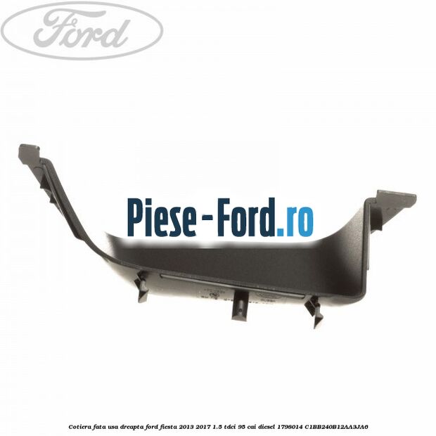 Cotiera fata usa dreapta Ford Fiesta 2013-2017 1.5 TDCi 95 cai diesel