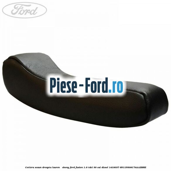 Cotiera scaun dreapta Floe / Light Avocado Ford Fusion 1.6 TDCi 90 cai diesel