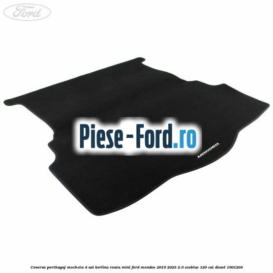 Covoras portbagaj mocheta 4 usi berlina roata mini Ford Mondeo 2019-2023 2.0 EcoBlue 120 cai #81B2407B93