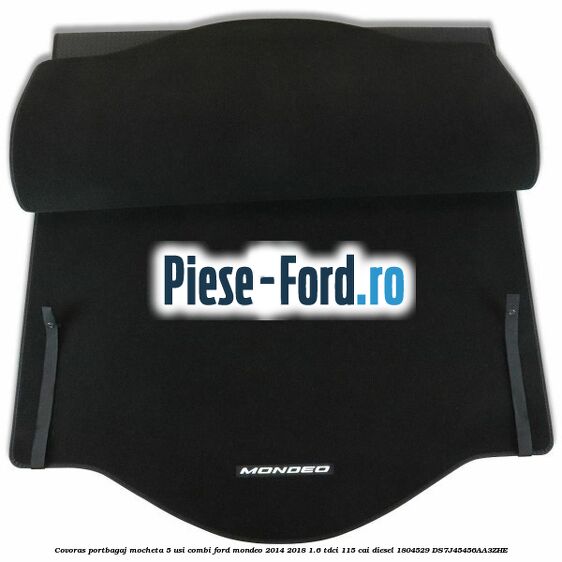 Covoras portbagaj mocheta 5 usi combi Ford Mondeo 2014-2018 1.6 TDCi 115 cai diesel #E95AB27DD8