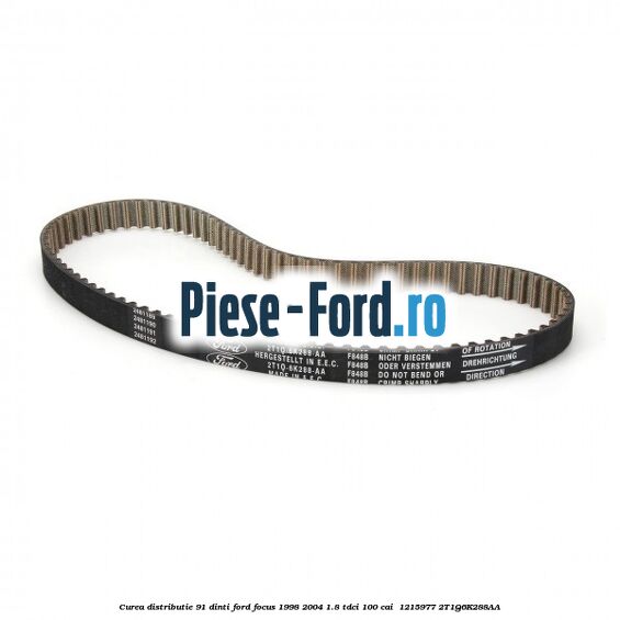 Curea distributie 91 dinti Ford Focus 1998-2004 1.8 TDCi 100 cai  #47B3388BB0