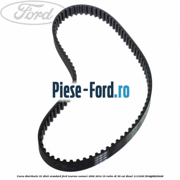 Curea distributie 91 dinti standard Ford Tourneo Connect 2002-2014 1.8 Turbo Di 90 cai #F43C5F28E8