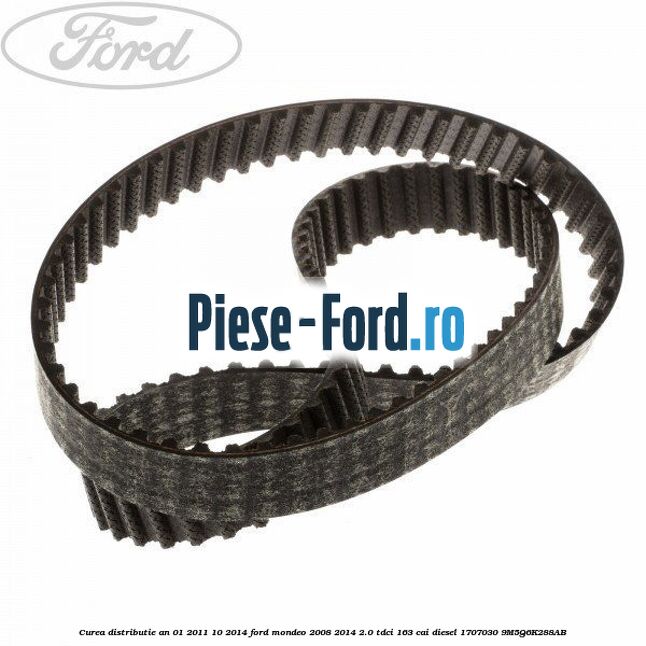 Curea distributie an 01/2011-10/2014 Ford Mondeo 2008-2014 2.0 TDCi 163 cai diesel #2033422294
