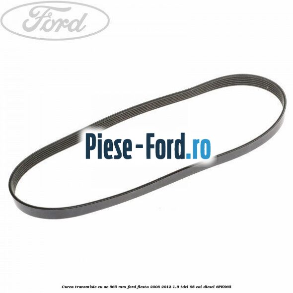 Capac protectie inferior curea transmisie Ford Fiesta 2008-2012 1.6 TDCi 95 cai diesel