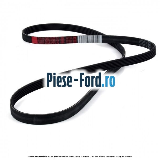 Curea transmisie cu AC Ford Mondeo 2008-2014 2.0 TDCi 163 cai diesel #EB17ADE198