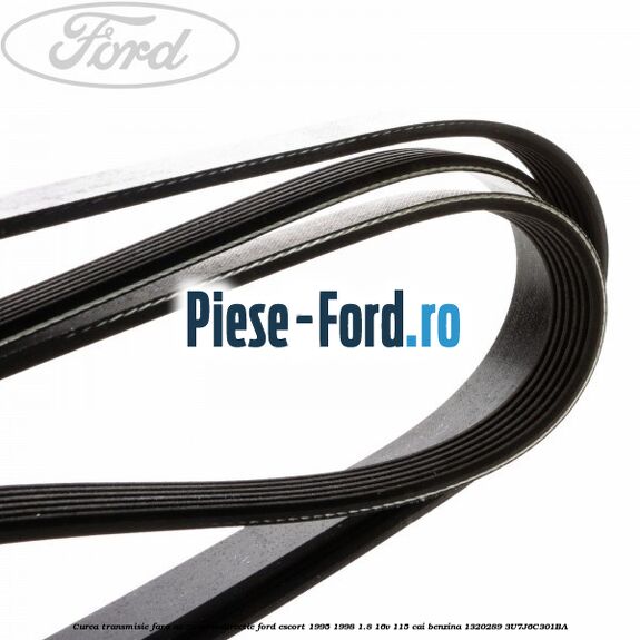 Curea transmisie fara AC cu servodirectie Ford Escort 1995-1998 1.8 16V 115 cai benzina #627721F115