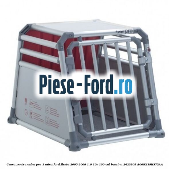Covoras pentru animale marime Small Ford Fiesta 2005-2008 1.6 16V 100 cai benzina