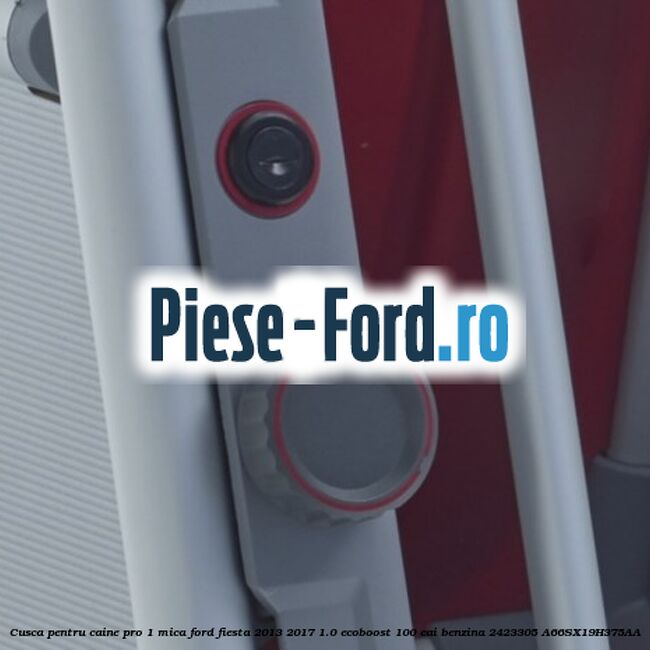 Cusca pentru caine Pro 1 mica Ford Fiesta 2013-2017 1.0 EcoBoost 100 cai benzina
