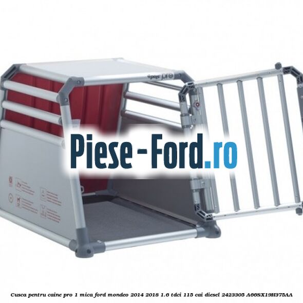 Cusca pentru caine Pro 1 mica Ford Mondeo 2014-2018 1.6 TDCi 115 cai diesel #6CCFA4238D