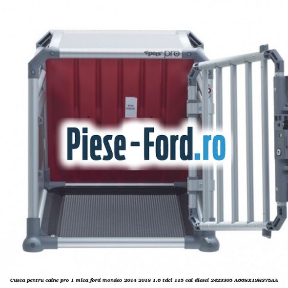 Cusca pentru caine Pro 1 mica Ford Mondeo 2014-2018 1.6 TDCi 115 cai diesel #6CCFA4238D