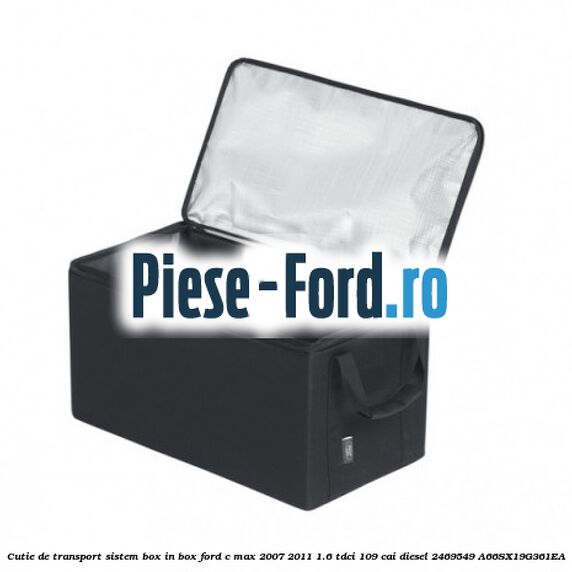 Cutie de transport sistem Box-In-Box Ford C-Max 2007-2011 1.6 TDCi 109 cai diesel
