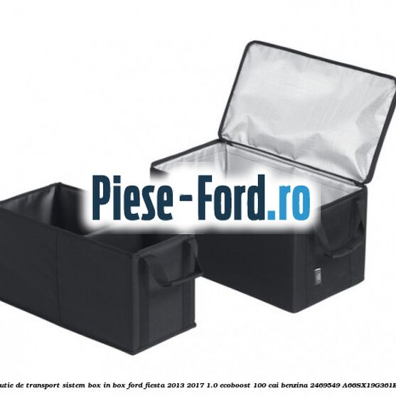Cutie de transport sistem Box-In-Box Ford Fiesta 2013-2017 1.0 EcoBoost 100 cai benzina
