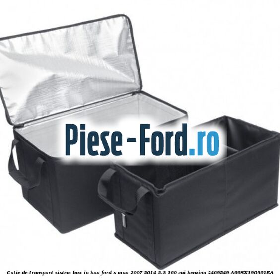 Cutie de transport sistem Box-In-Box Ford S-Max 2007-2014 2.3 160 cai benzina