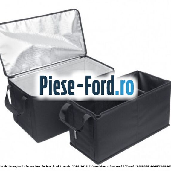 Cutie de transport sistem Box-In-Box Ford Transit 2019-2023 2.0 EcoBlue mHEV RWD 170 cai  #5C279FC15A