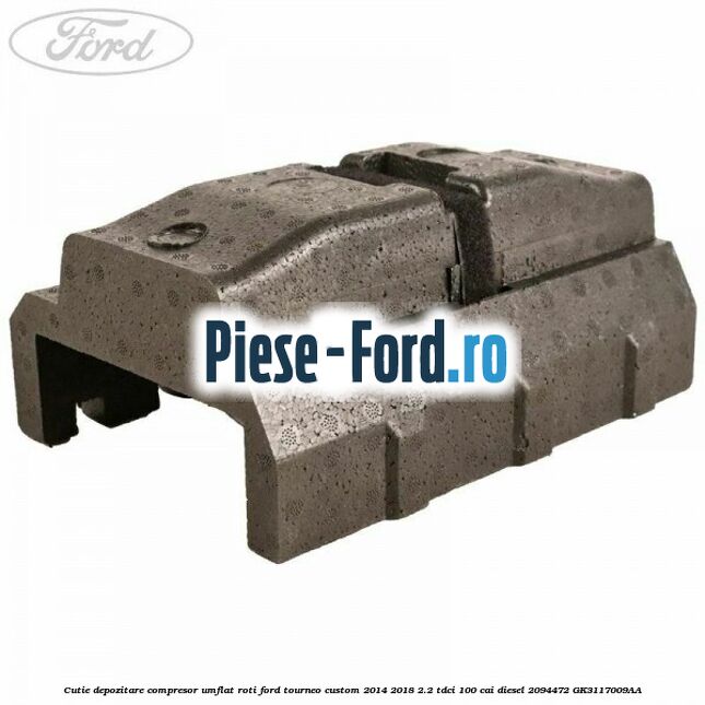 Cutie depozitare compresor umflat roti Ford Tourneo Custom 2014-2018 2.2 TDCi 100 cai diesel