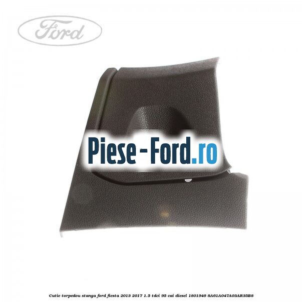 Cutie torpedou stanga Ford Fiesta 2013-2017 1.5 TDCi 95 cai diesel