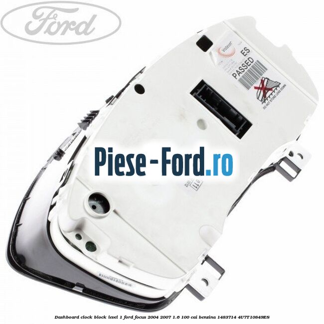 Dashboard clock block level 1 Ford Focus 2004-2007 1.6 100 cai benzina #A33D325CE8