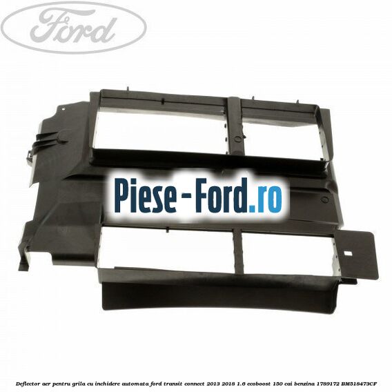 Deflector aer, pentru grila cu inchidere automata Ford Transit Connect 2013-2018 1.6 EcoBoost 150 cai benzina