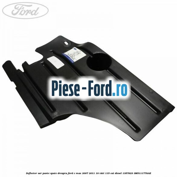 Deflector aer punte spate dreapta Ford C-Max 2007-2011 1.8 TDCi 115 cai #52CE9A822A