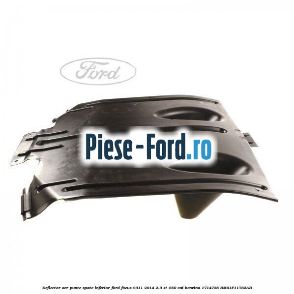 Deflector aer prag spate stanga Ford Focus 2011-2014 2.0 ST 250 cai benzina