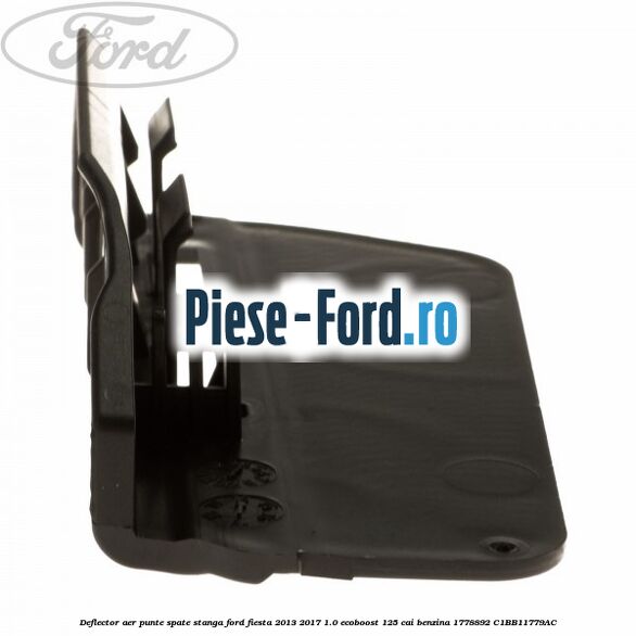 Deflector aer punte spate stanga Ford Fiesta 2013-2017 1.0 EcoBoost 125 cai benzina